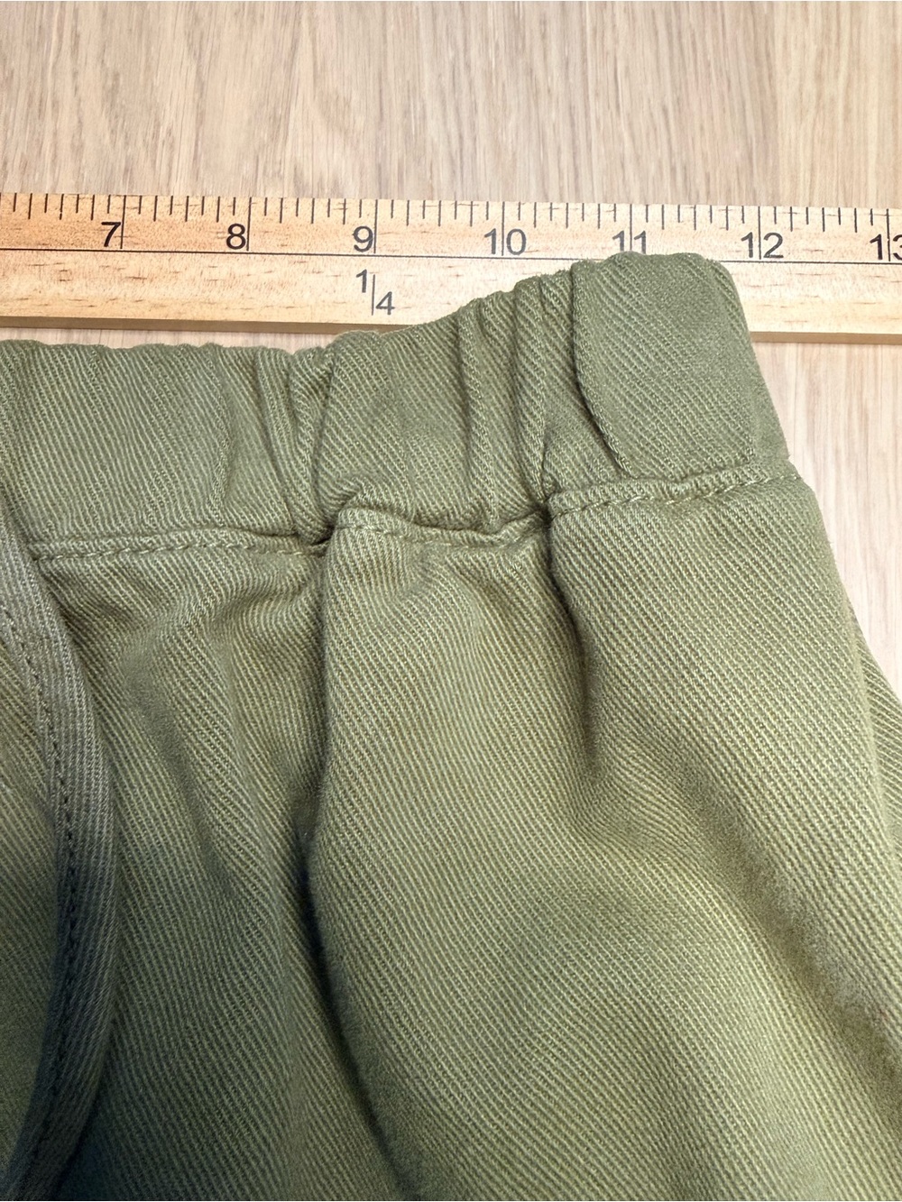 ASOS DESIGN A-Line Utility Cargo Boho Pockets Green Khaki Maxi Skirt Womens S - Picture 6 of 10